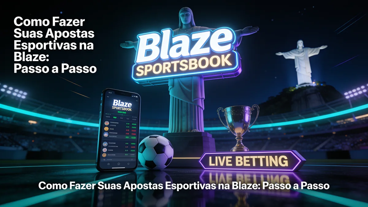 Como Fazer Suas Apostas Esportivas na Blaze: Passo a Passo: guia de blaze para jogadores no Brasil